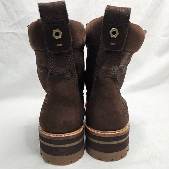 TIMBERLAND Courmayeur Valley 6-inch Hiking Boots A23UY Brown Women's Size 9 - Picture 4 of 10